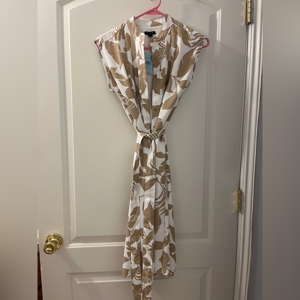 Ann Taylor wrap tie dress